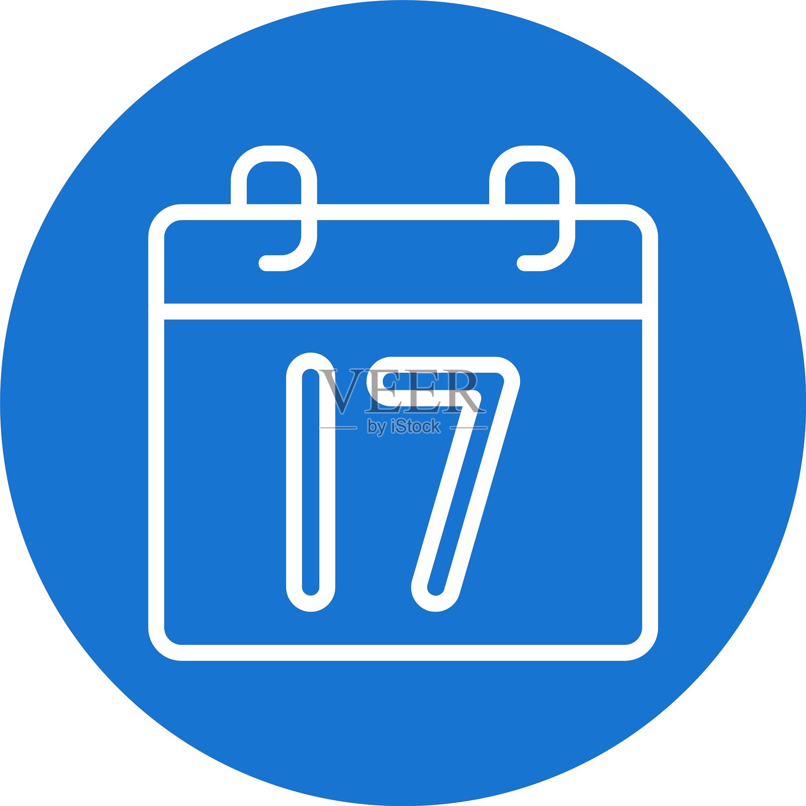 圣帕特里克节 彩色线条圆圈插画图片素材