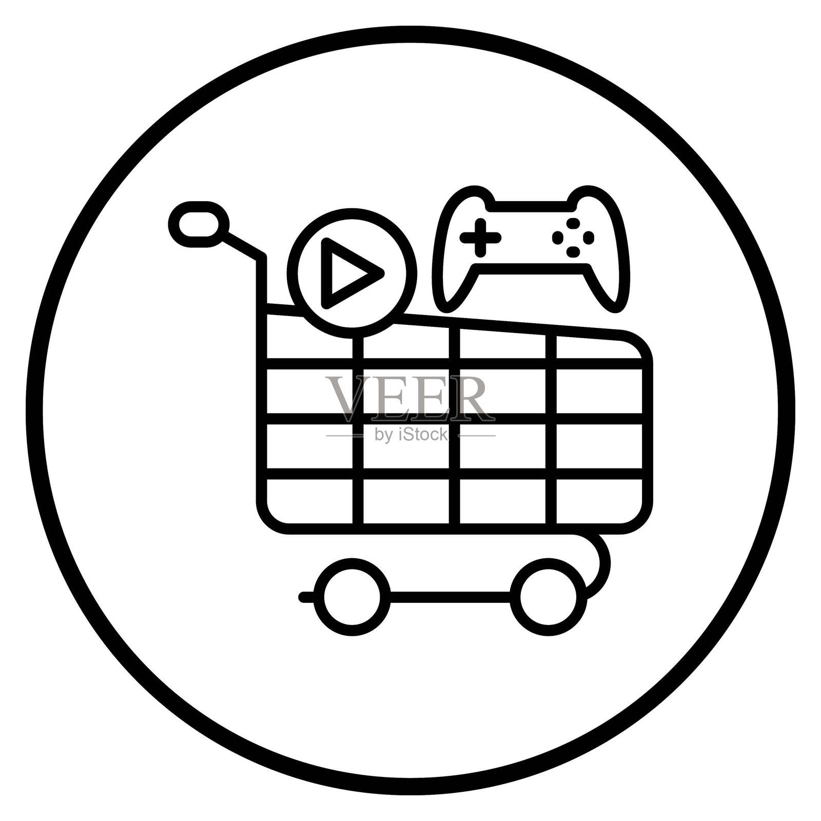 矢量设计 继续购物 图标样式插画图片素材