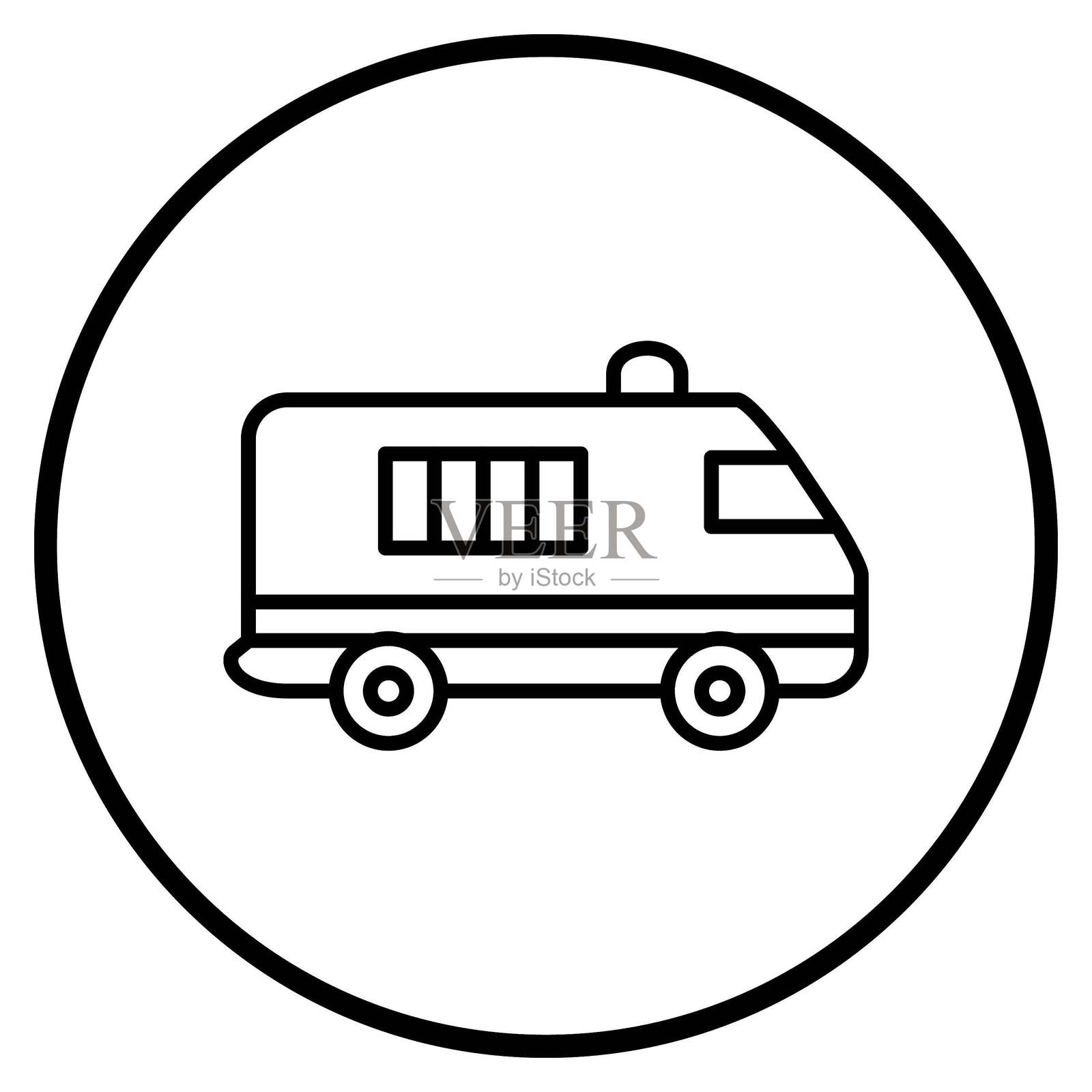 矢量动物控制图标风格设计插画图片素材