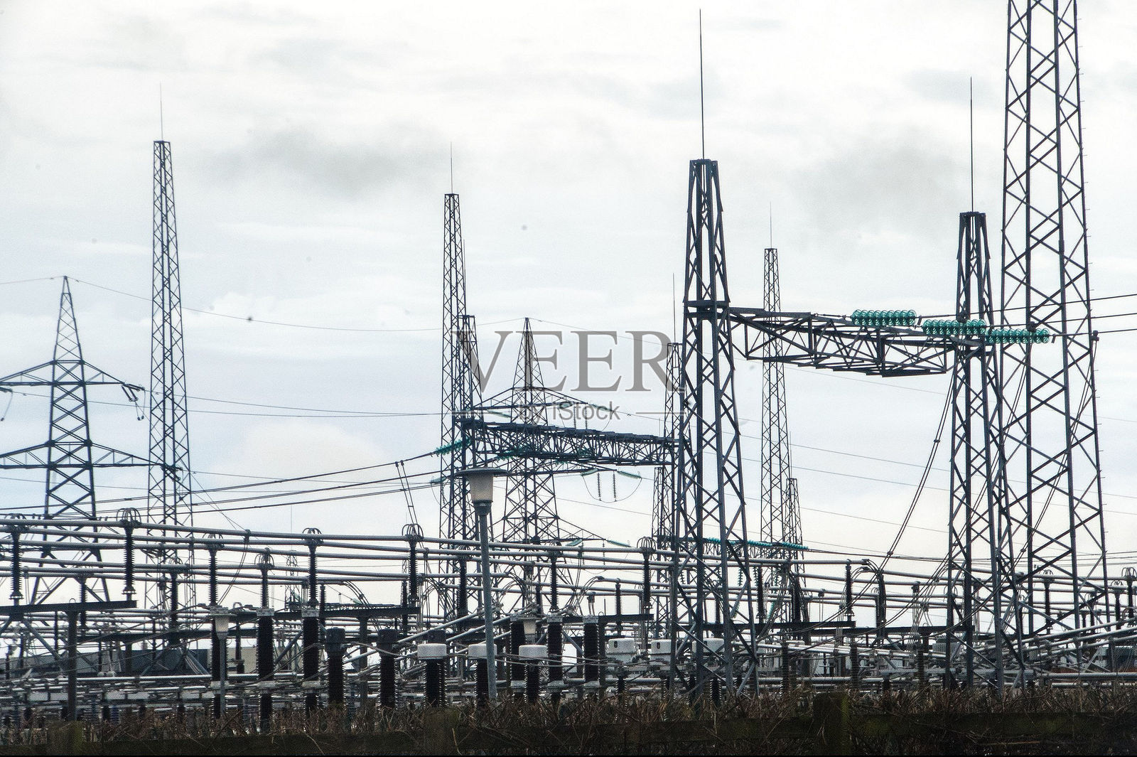 发电站照片摄影图片