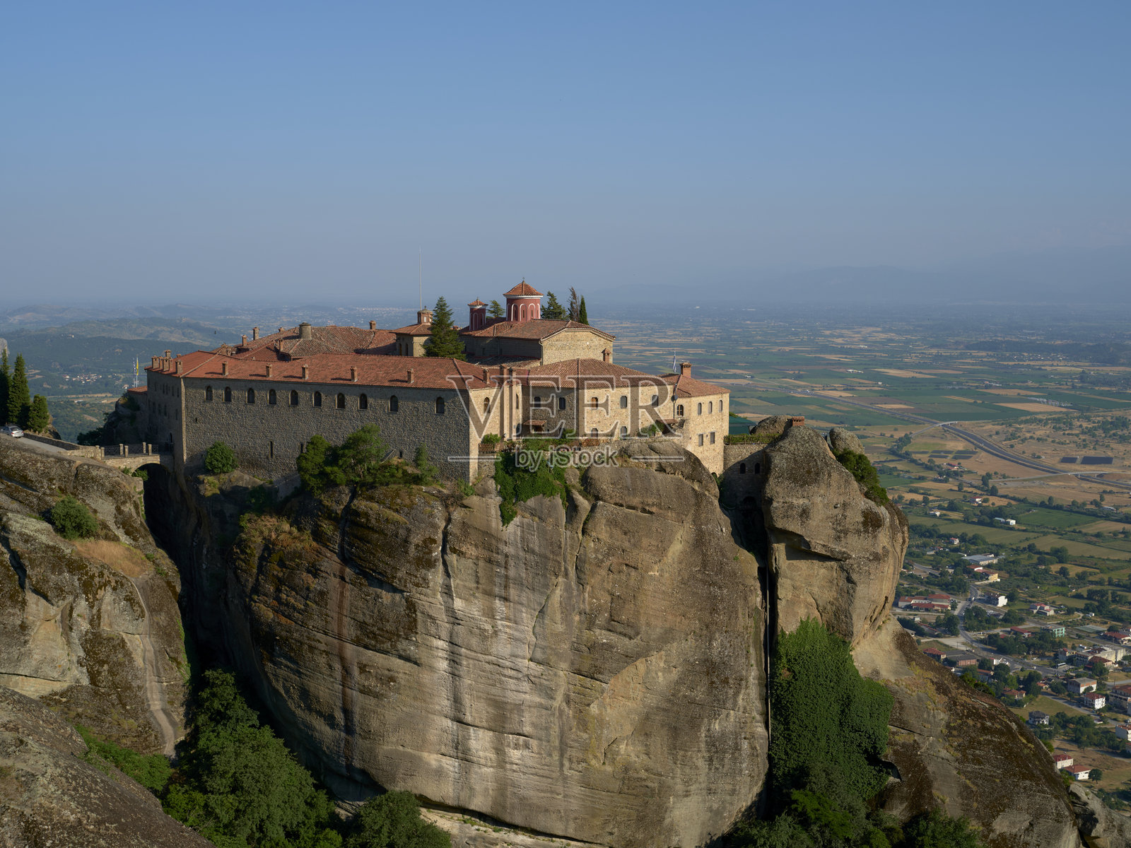 希腊梅特奥拉圣斯蒂芬修道院照片摄影图片