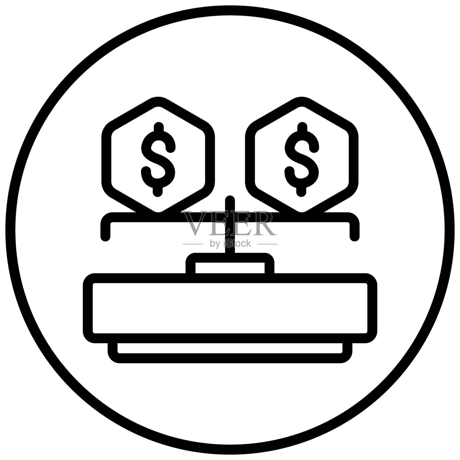 稳定性矢量设计图标风格插画图片素材