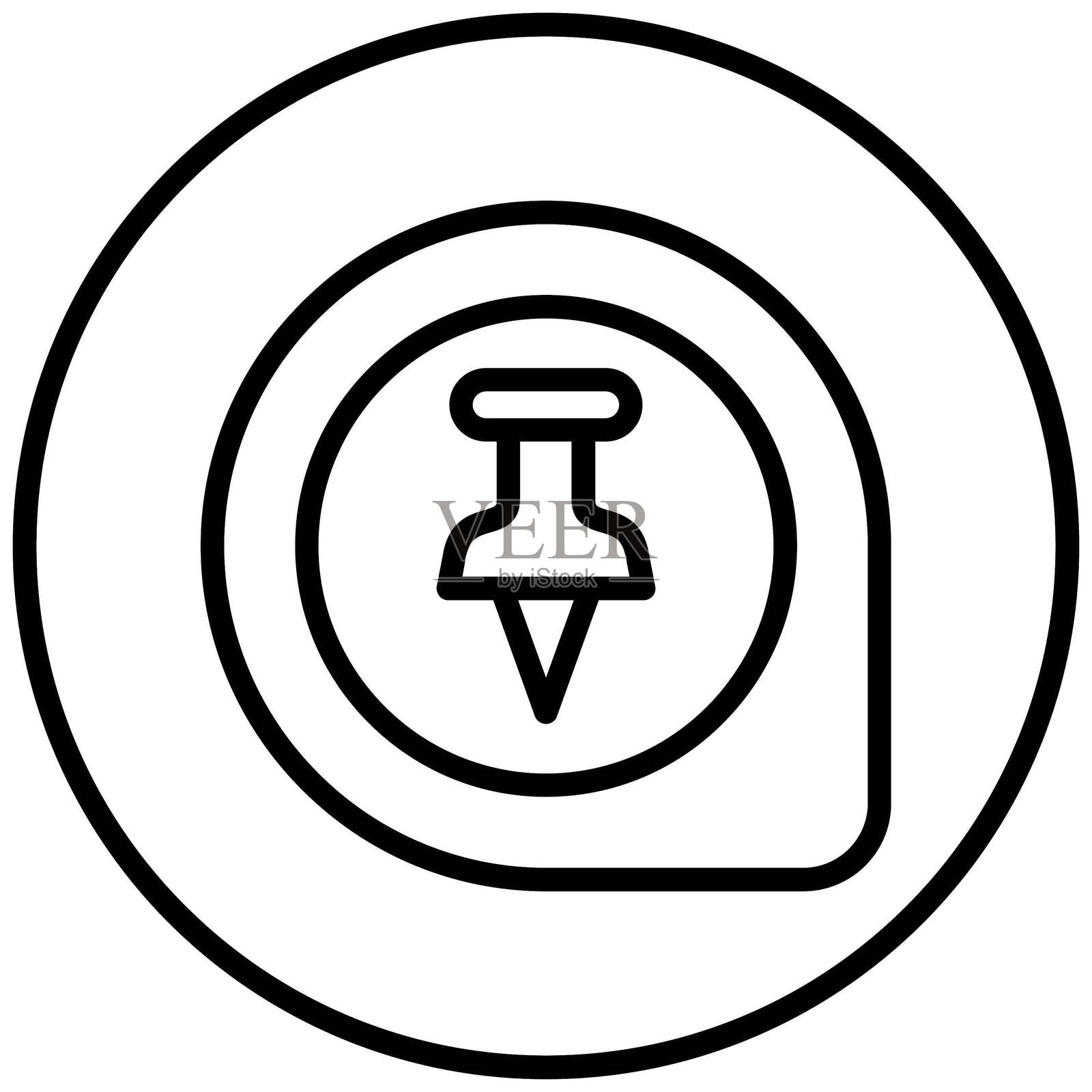 插脚设计图标风格插画图片素材