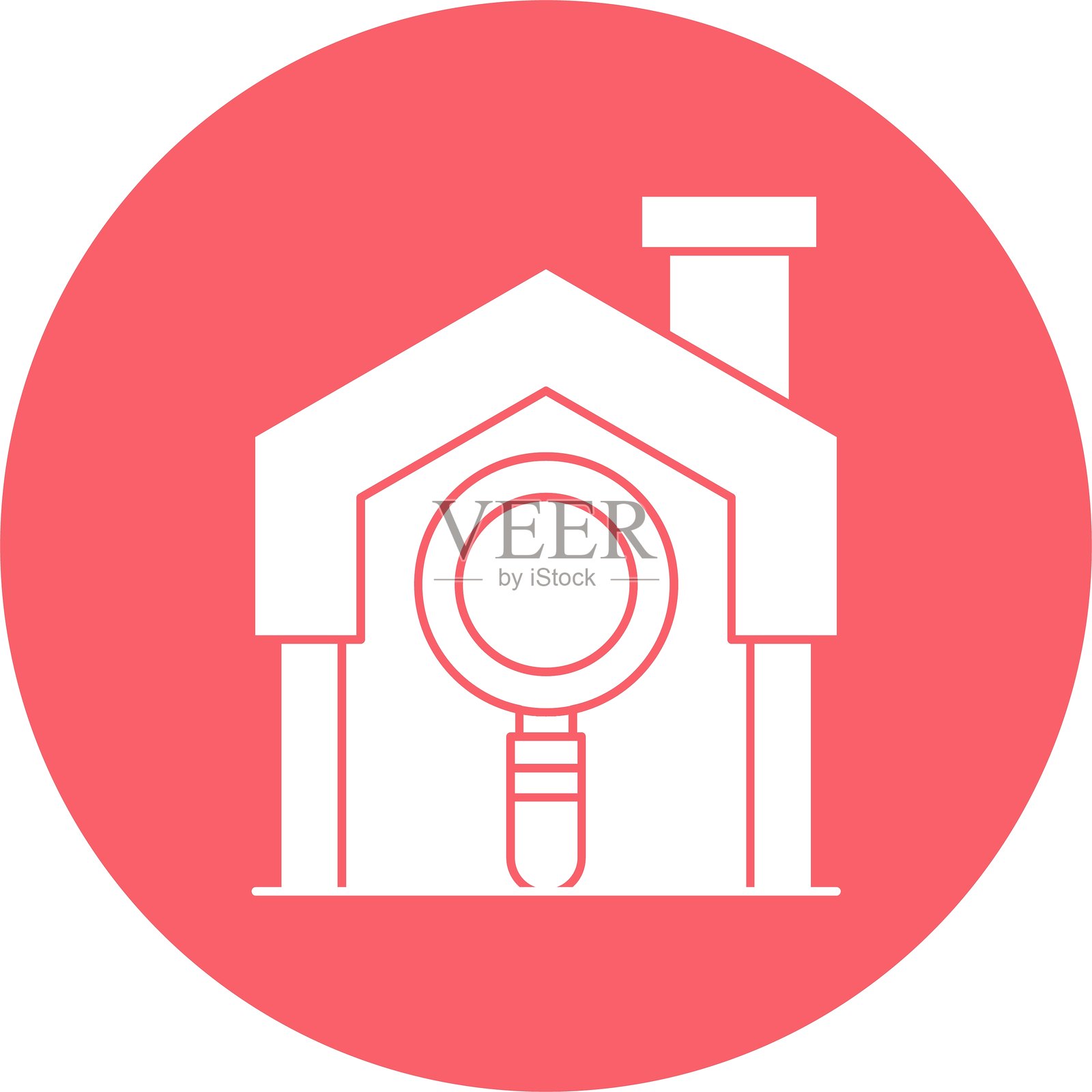 房屋图标矢量元素插画图片素材