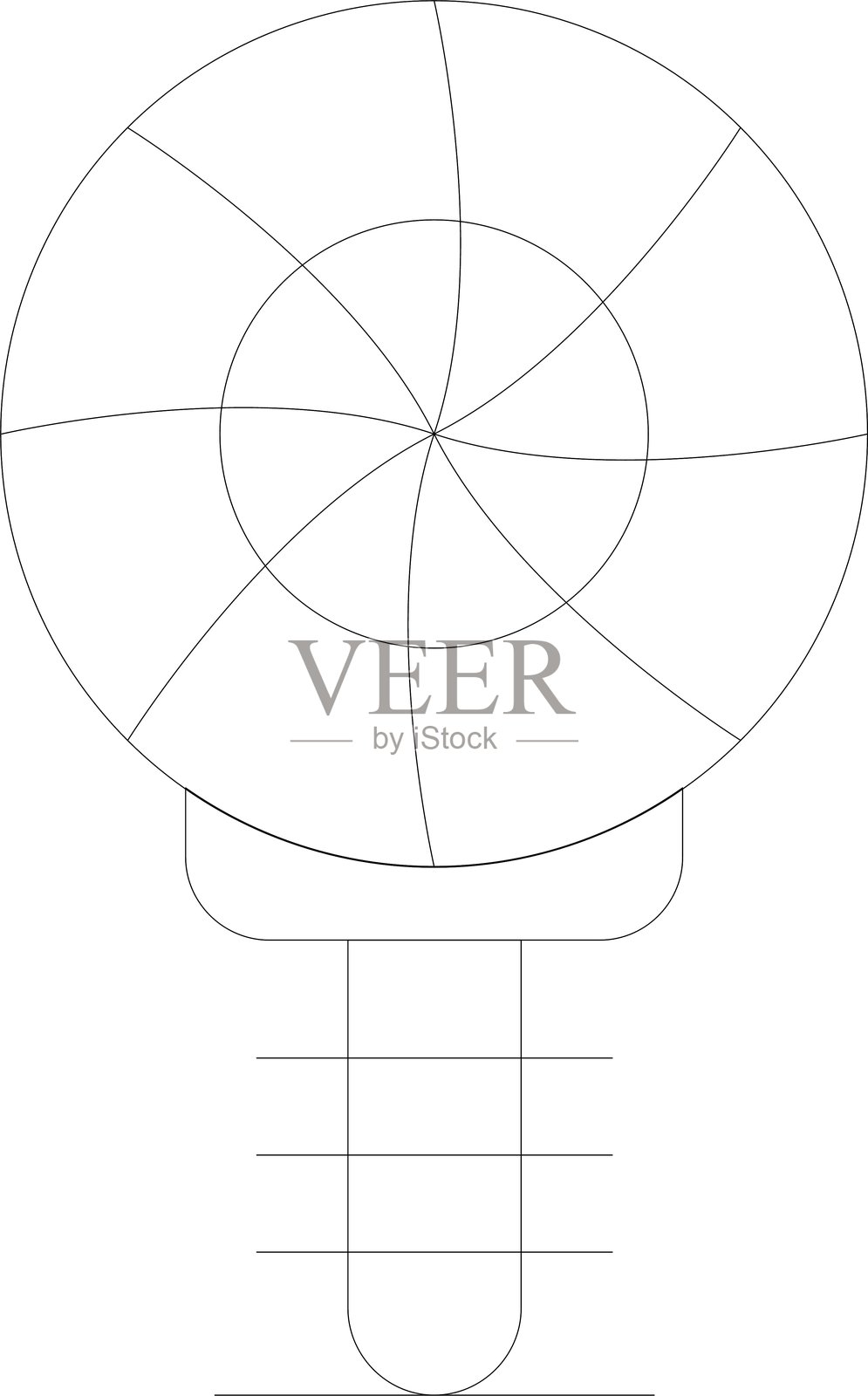 冰淇淋图标矢量元素插画图片素材