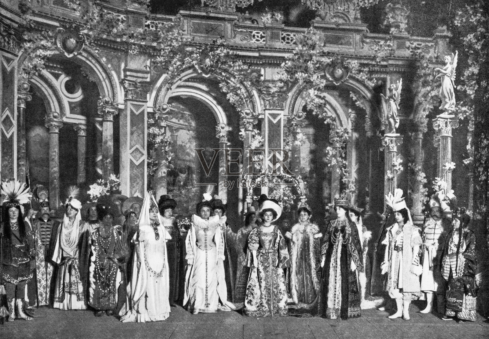 灰姑娘 (童话剧)插画图片素材