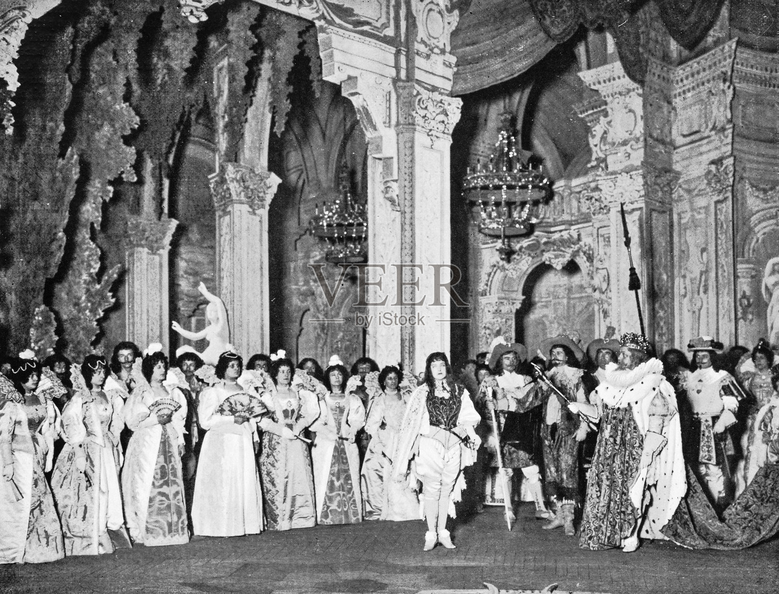 灰姑娘（童话剧）插画图片素材