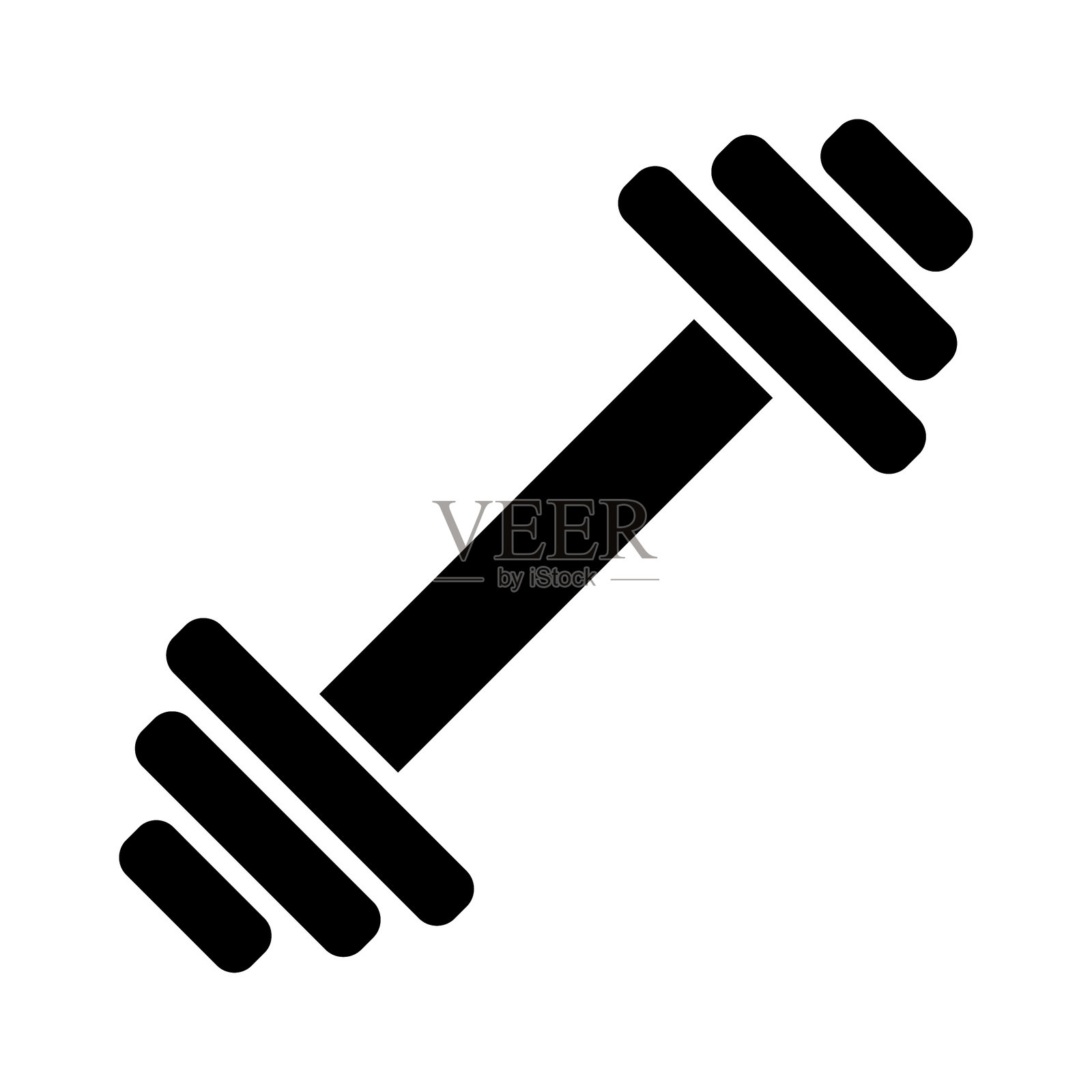 重量条矢量图标插画图片素材