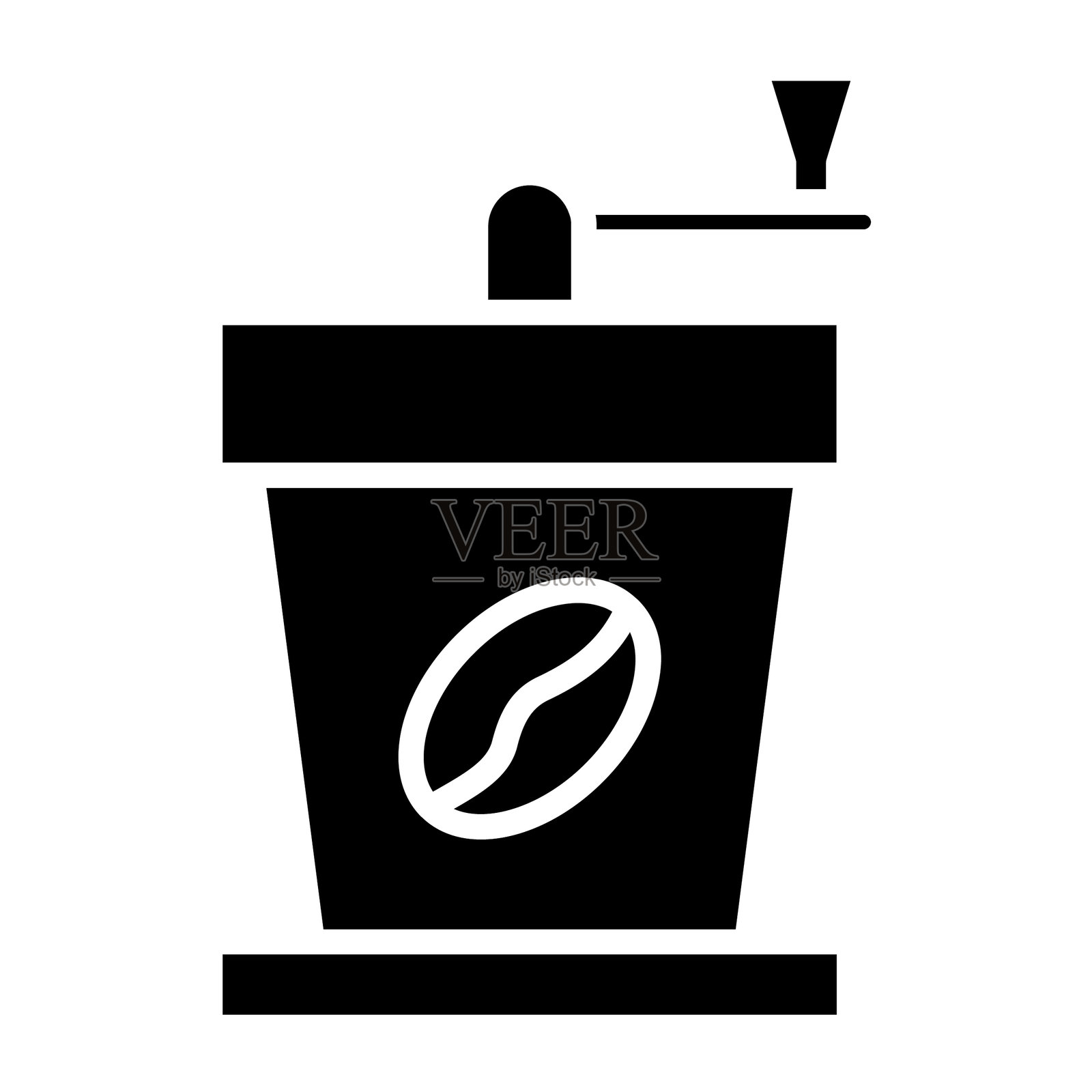 咖啡研磨机矢量图标插画图片素材