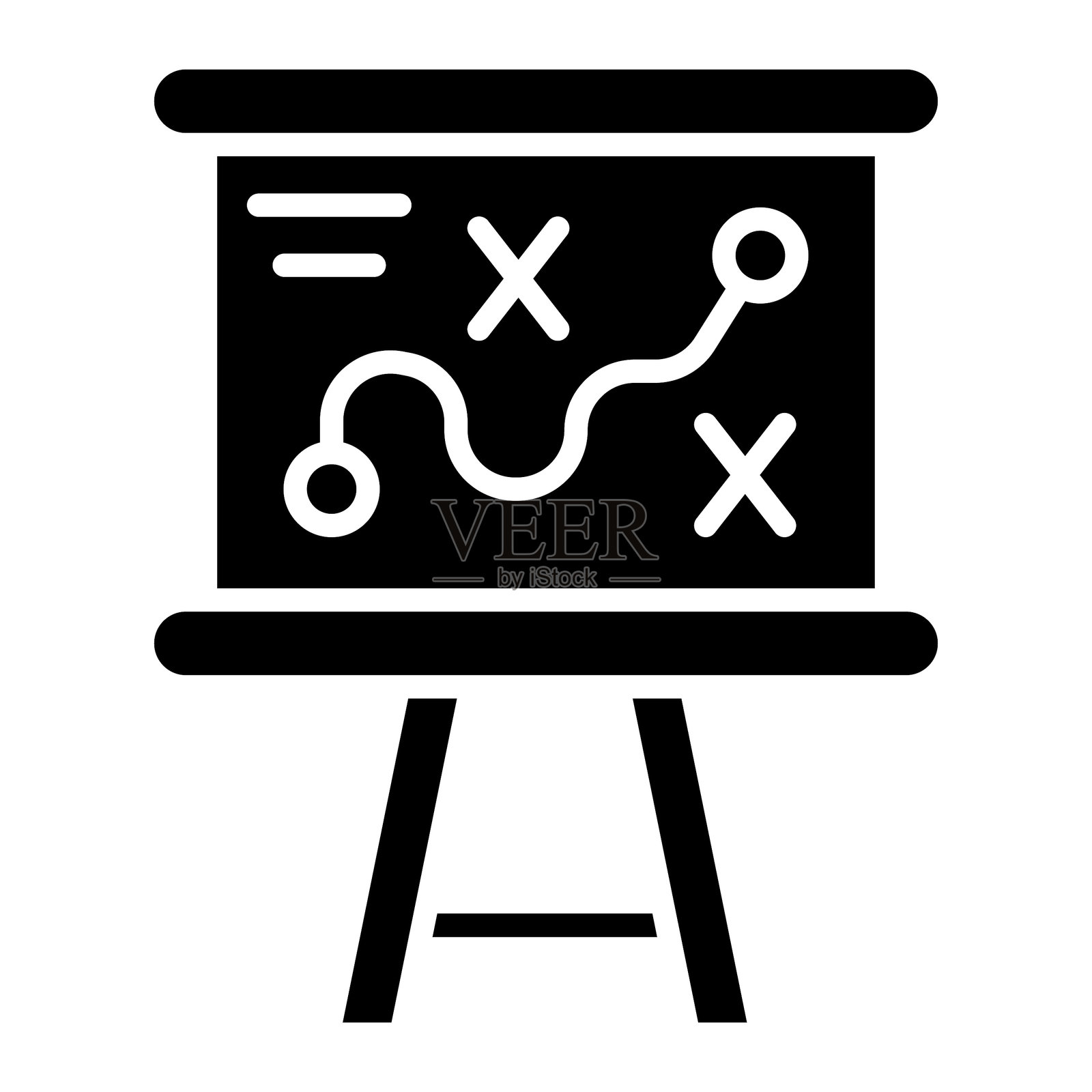 战略计划矢量图标插画图片素材