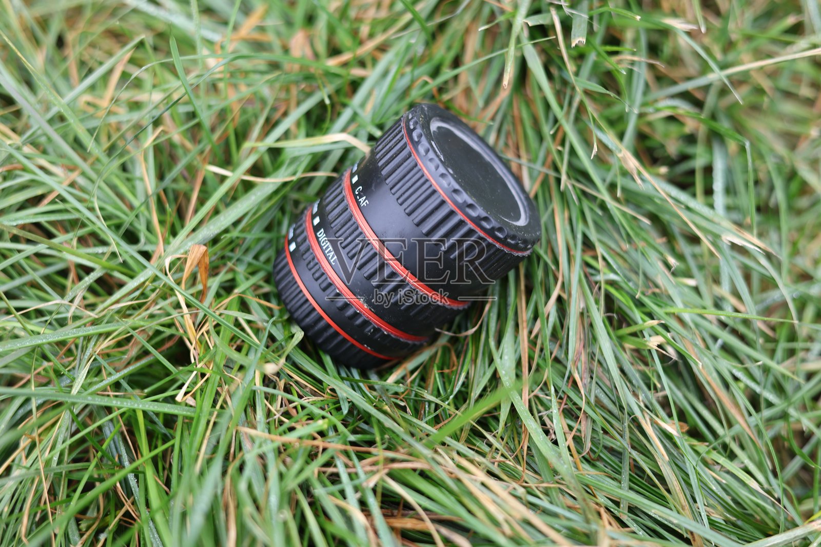 用于微距摄影的镜头增距镜，摄影师工具照片摄影图片