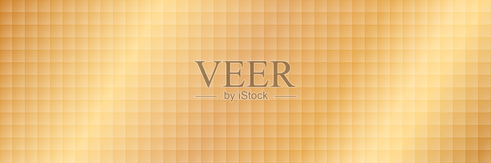 奢华金色抽象背景，带有马赛克方形像素图案，明亮的白色光晕和优雅的渐变金属反射，适用于高端设计插画图片素材