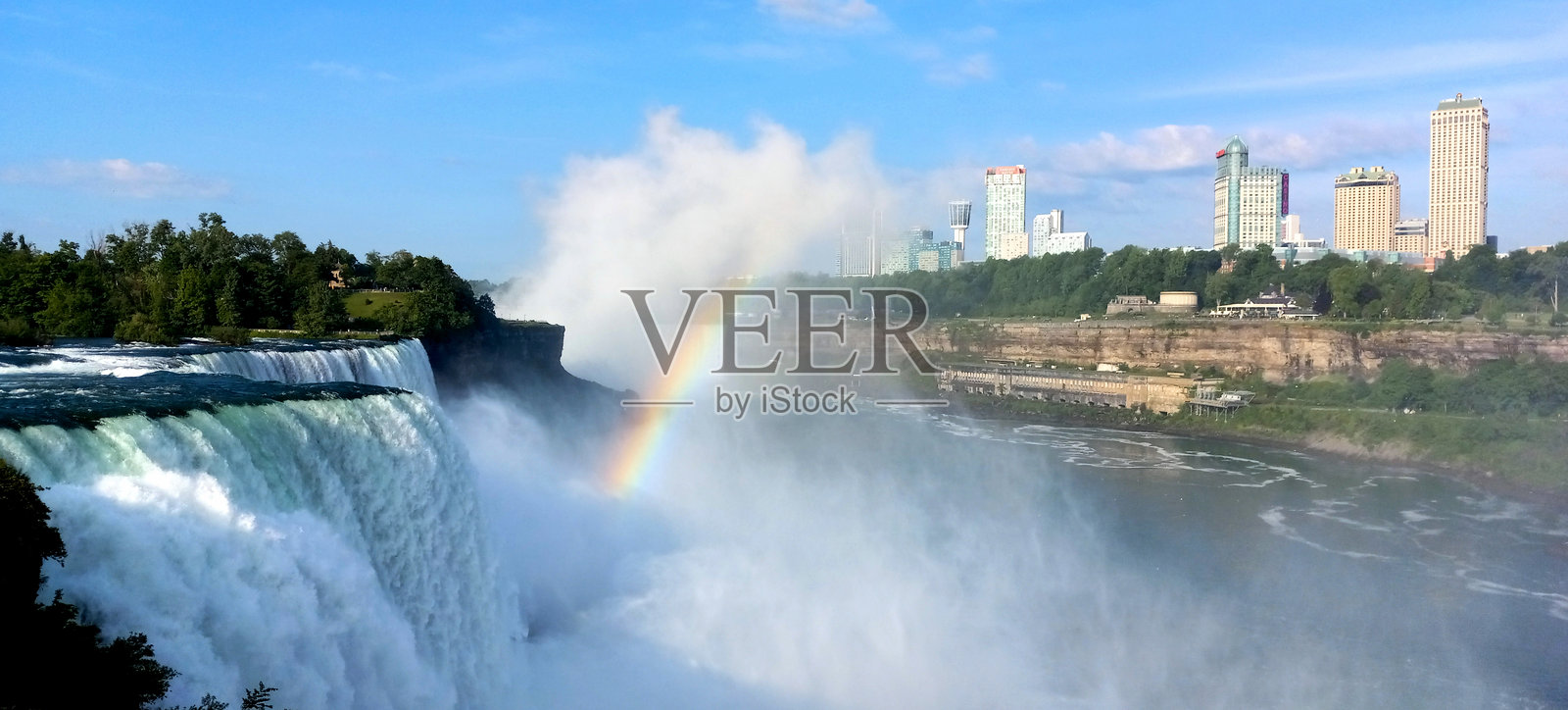 尼亚加拉大瀑布照片摄影图片