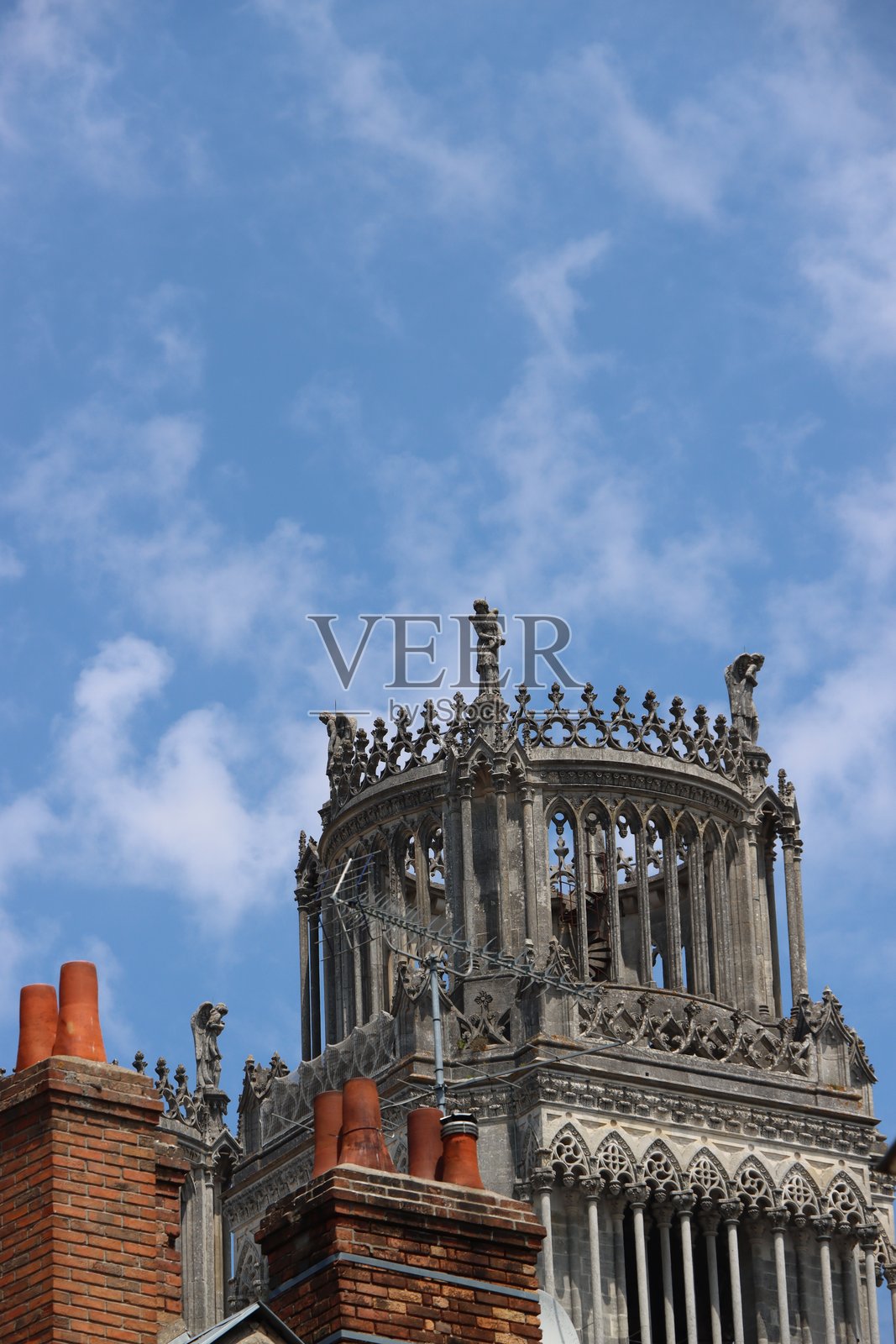 奥尔良美丽的教堂照片摄影图片