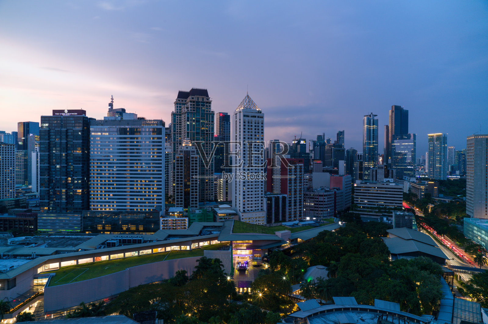 马尼拉的夜晚照片摄影图片