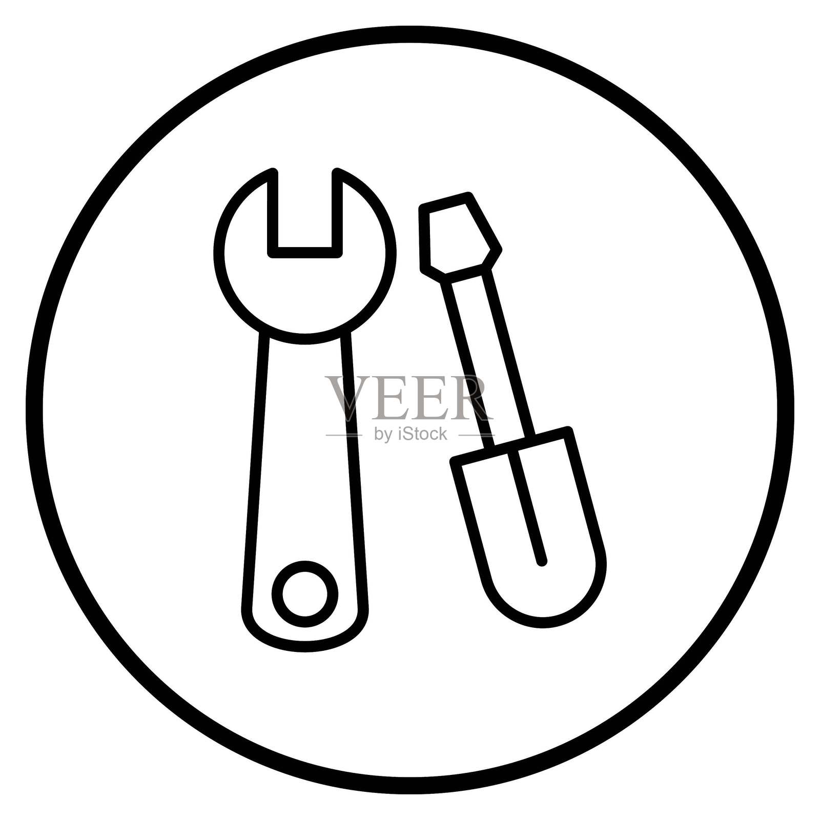 矢量设计工具图标风格插画图片素材