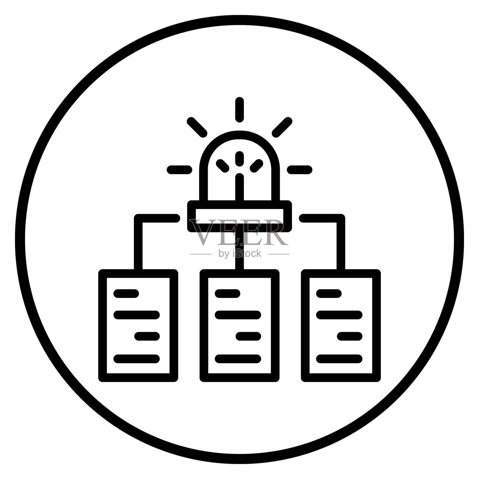 矢量设计事件管理图标风格插画图片素材