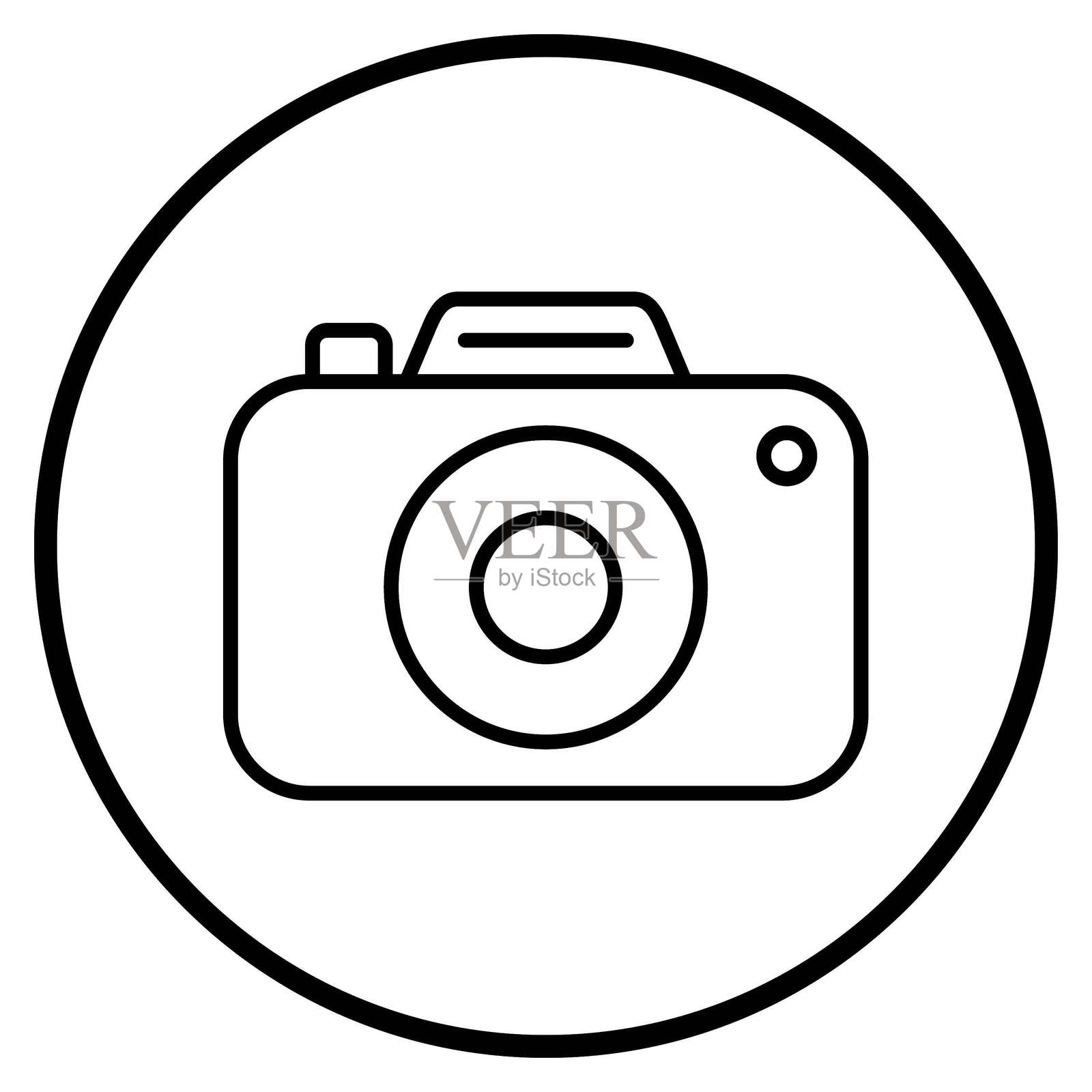 矢量设计摄影图标风格插画图片素材