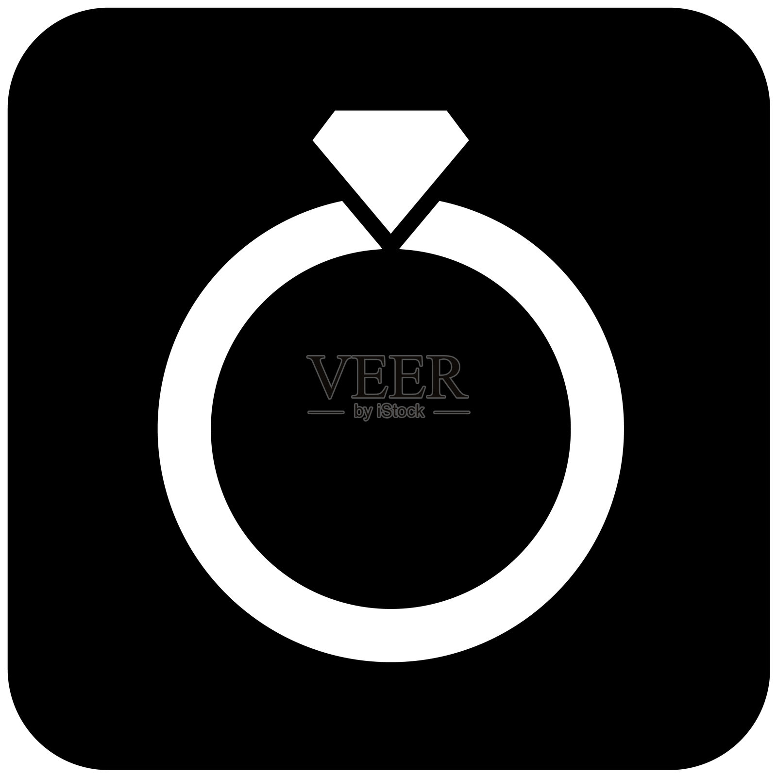 戒指矢量图标设计插画插画图片素材