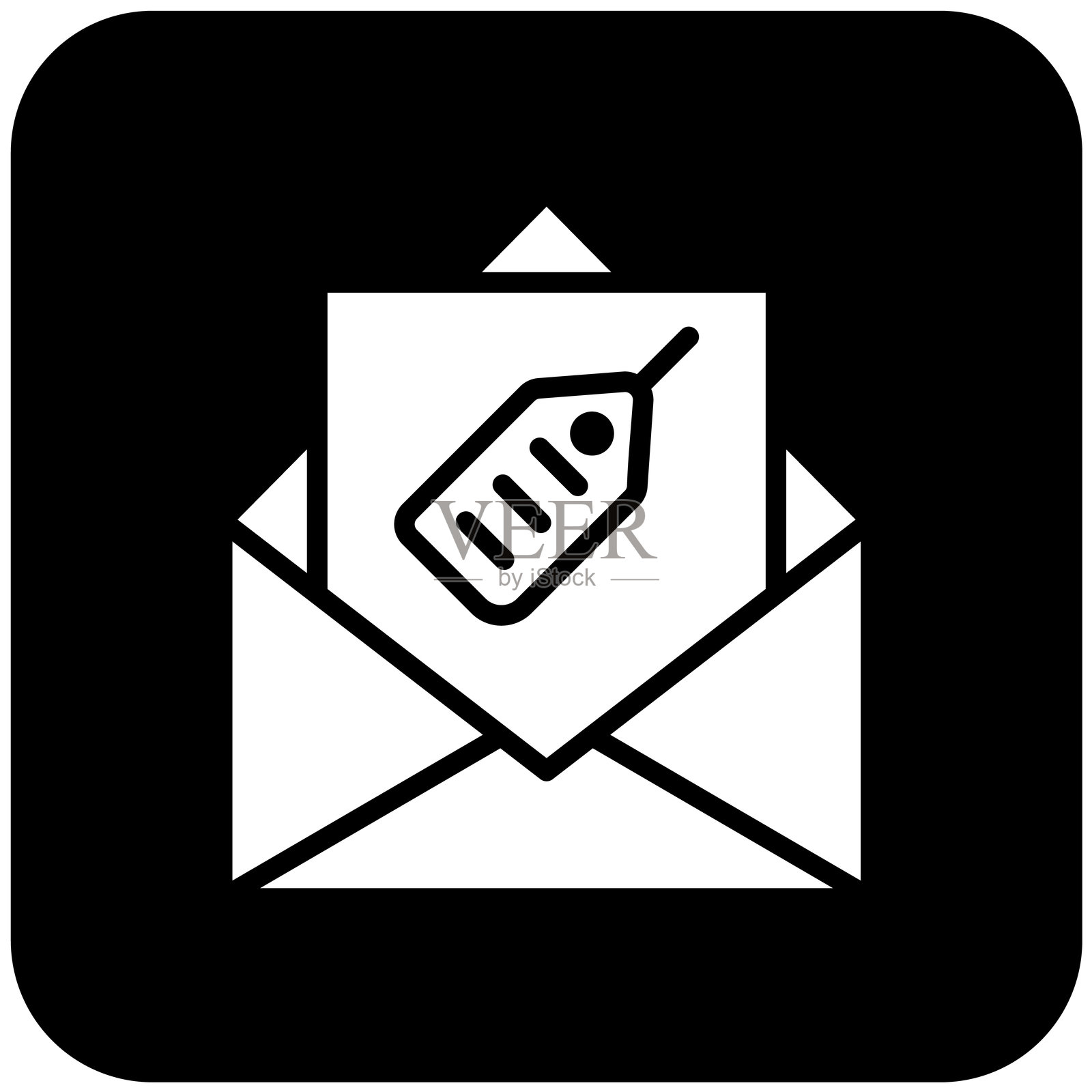 标记的矢量图标设计插画插画图片素材