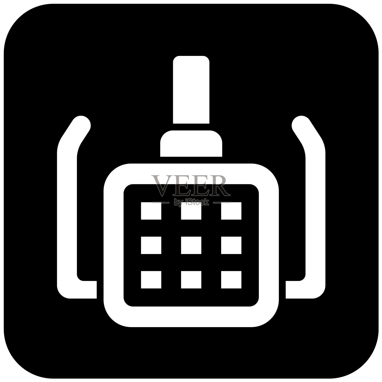 牙科灯光矢量图标设计插画插画图片素材