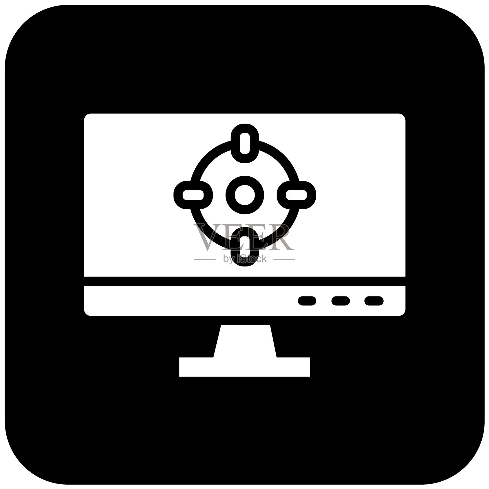 焦点矢量图标设计插画插画图片素材