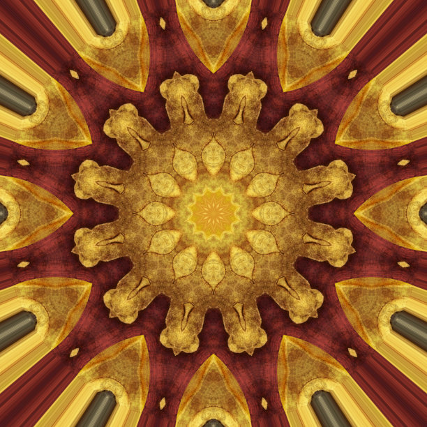 金色东方装饰图片下载