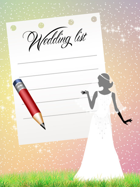 婚礼列表图片下载