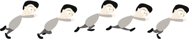 悲伤的人逃跑图片下载