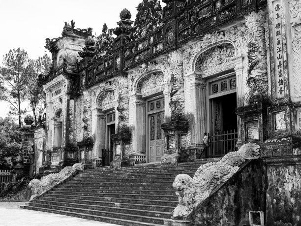 Khai Dinh的坟墓图片下载