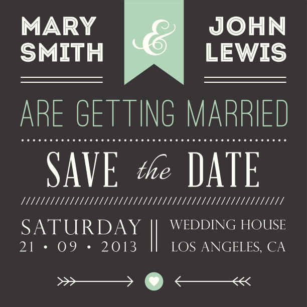 老式卡片，用于邀请或公告图片下载