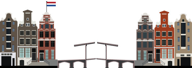 阿姆斯特丹天际线图片下载