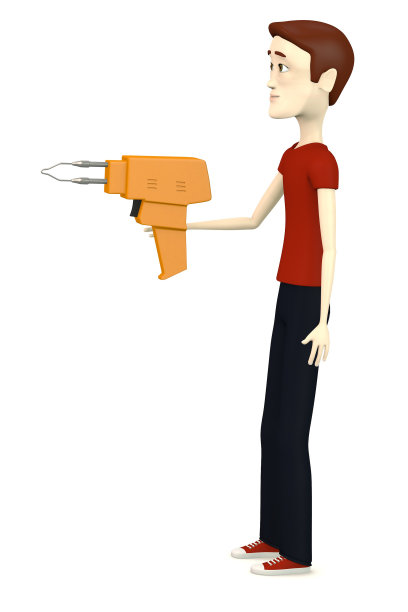 卡通人物与焊料图片下载