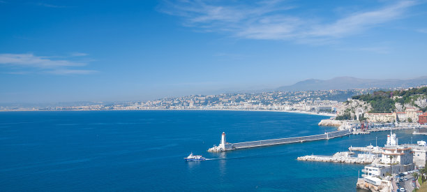 尼扎，法国里维埃拉，法国南部图片下载