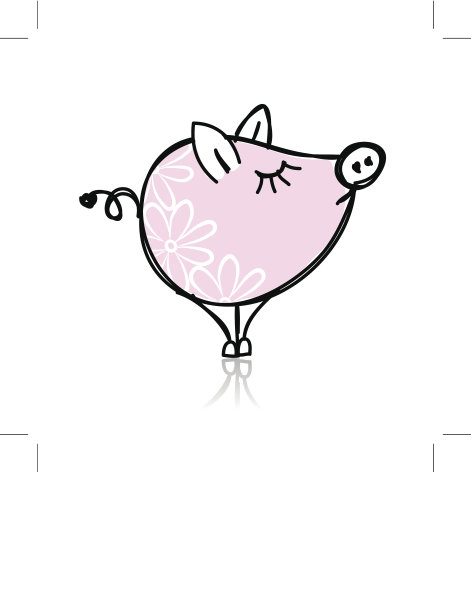 你设计的可爱小猪图片下载