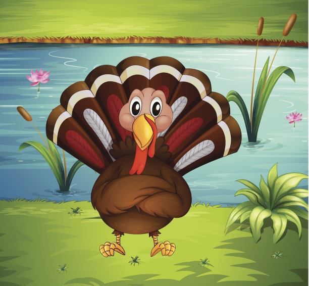 土耳其站在河边图片下载