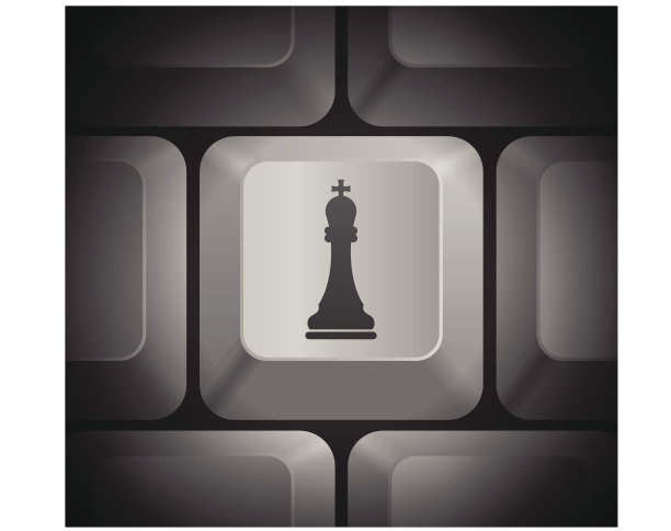 国际象棋王图标电脑键盘图片下载