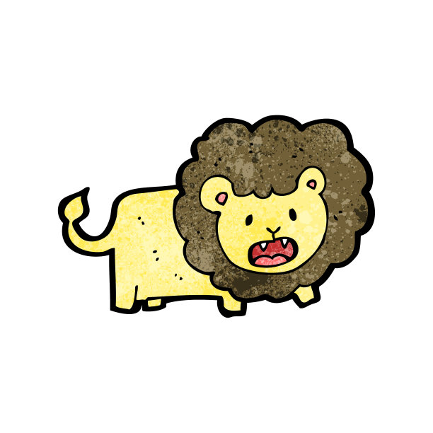 卡通狮子图片下载