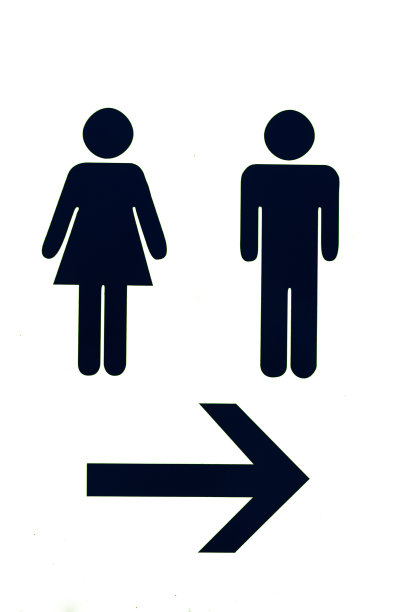 厕所标志图片下载