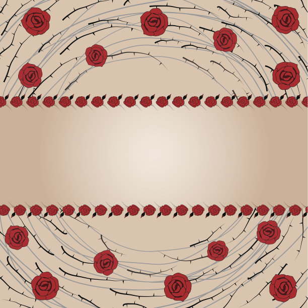 荆棘和玫瑰图片下载