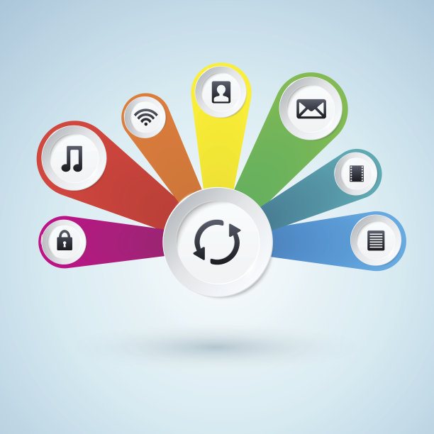 多媒体设计元素图片下载