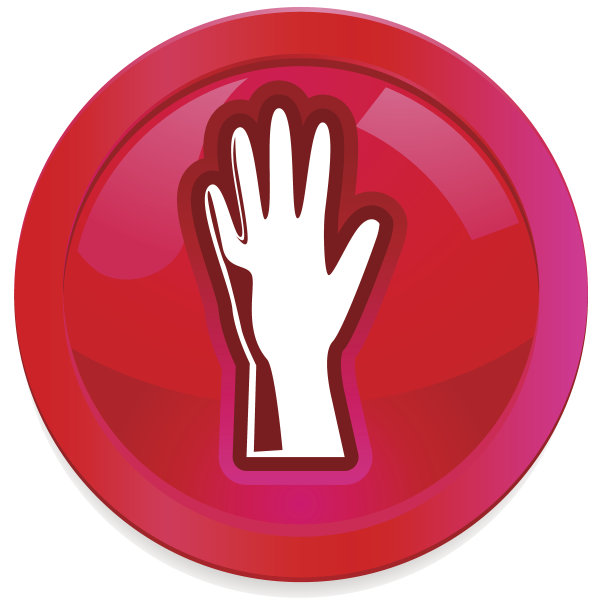 手套矢量图标图片下载