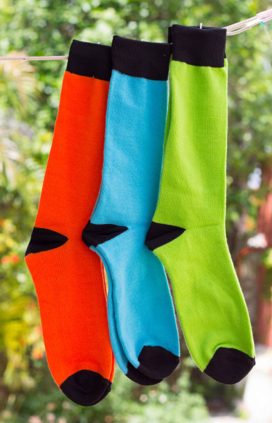 彩色袜子图片下载
