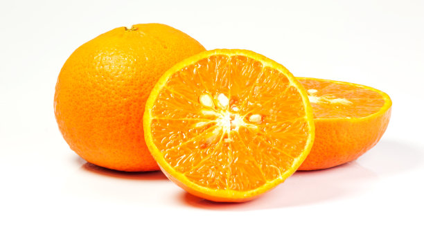 橙色水果孤立图片下载