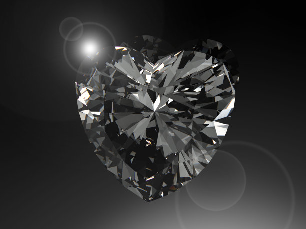 白色底色钻石，高品质图片下载