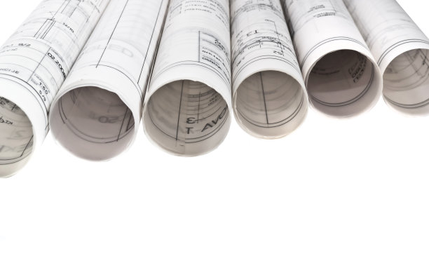 建筑师设计蓝图项目图纸图片下载