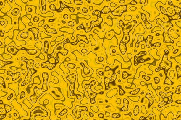 闪闪发光的曲线背景-橘色。图片下载