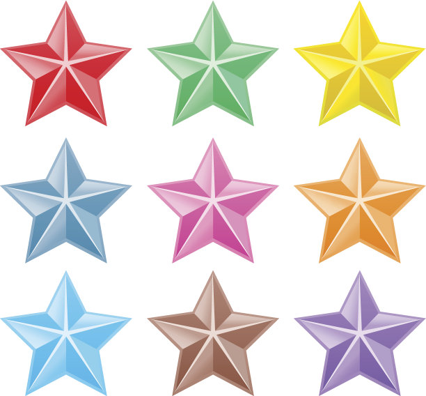七彩星集图片下载