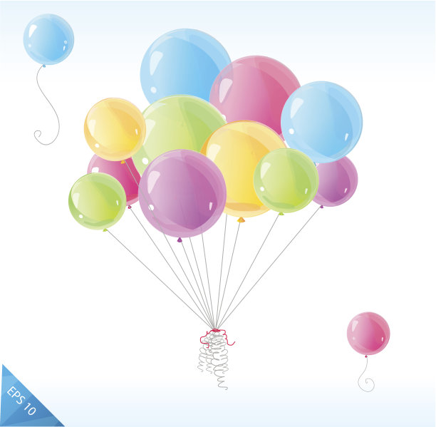 向量的气球图片下载