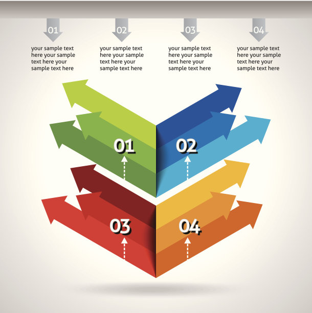 丰富多彩的商业背景图片下载